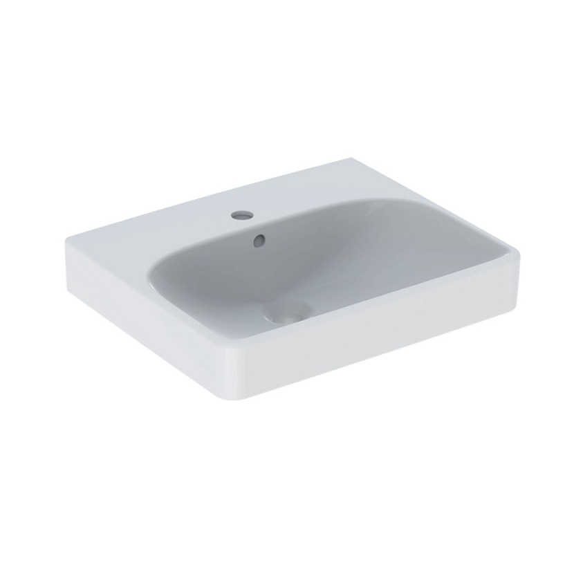 product cut out image of Geberit Smyle Square 500mm Washbasin 500.256.01.1